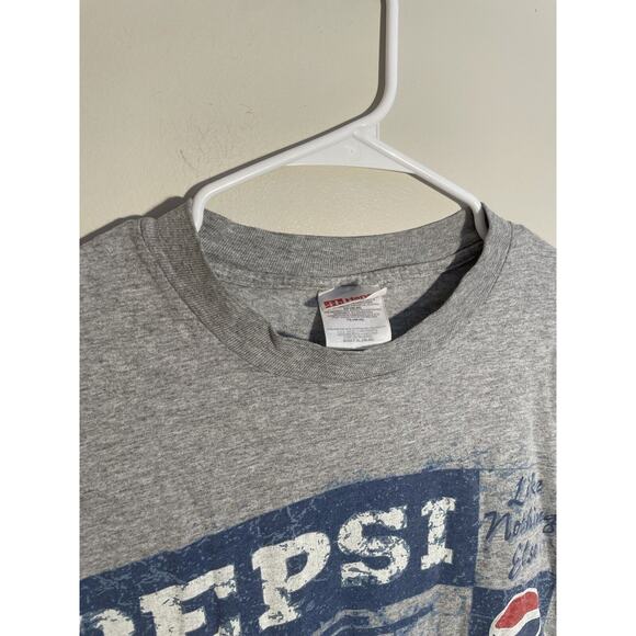 Vintage Pepsi Generation T Shirt Mens XL Gray Soda Y2K Crew Neck Made In USA - Picture 3 of 7